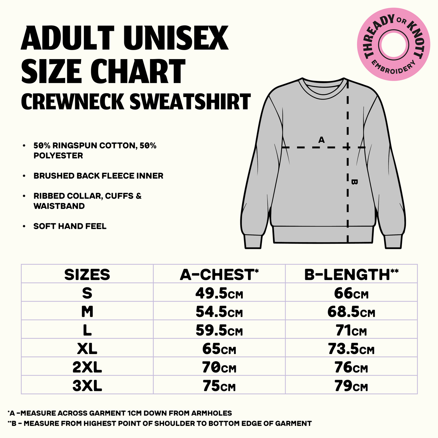 15_ Mushroom Hunter Sweatshirt Small - DEFECT - Hole/ e incomplete