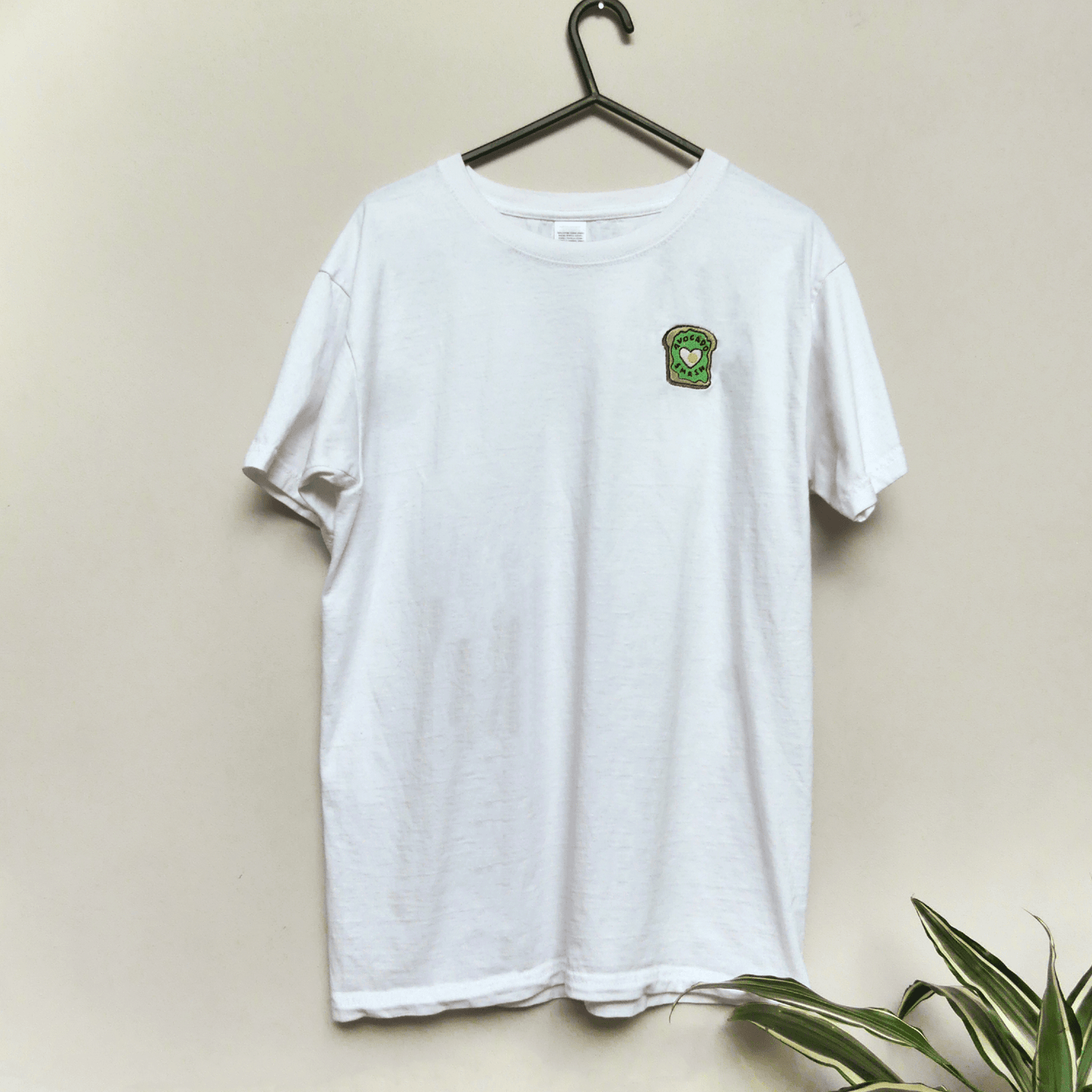 Avocado On Toast Embroidered T-shirt