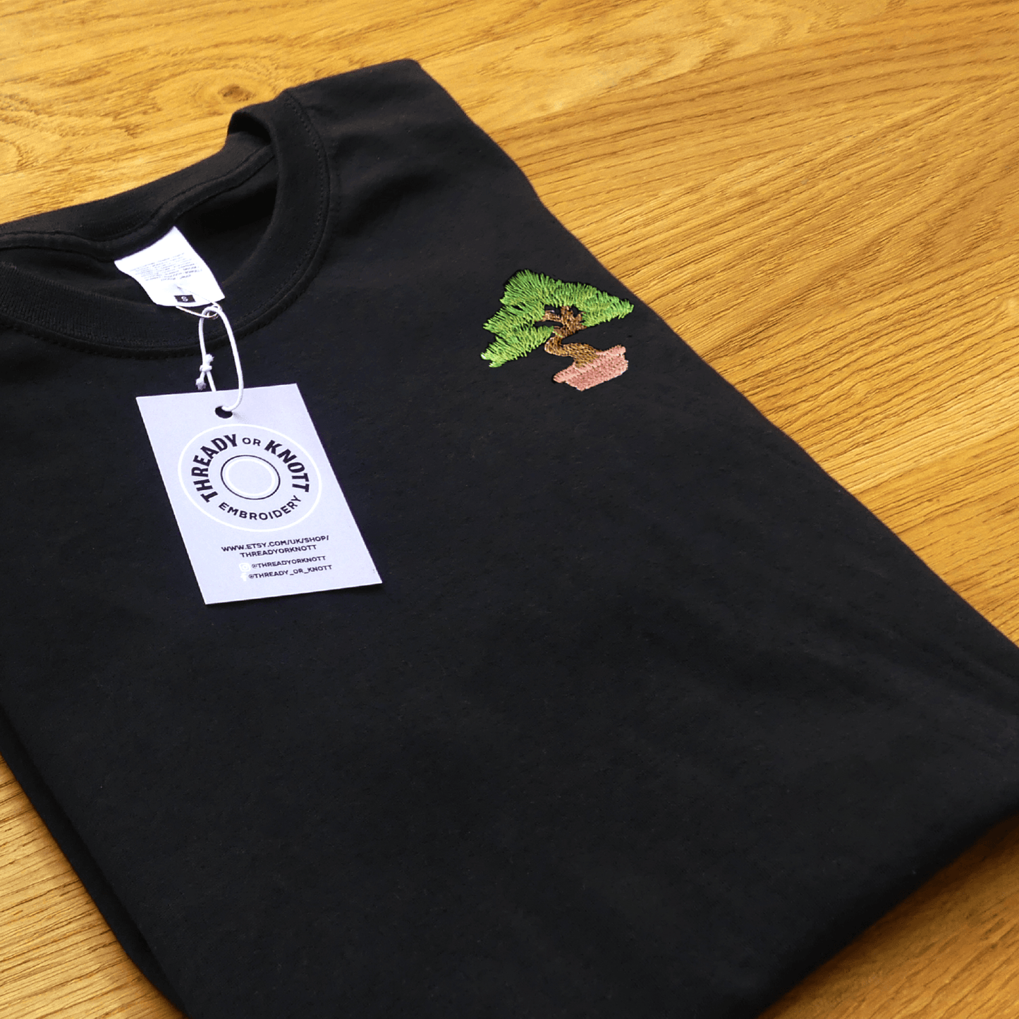 Bonsai Tee Embroidered T-shirt