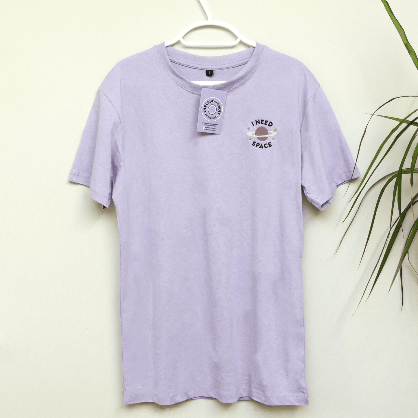 Need Space Embroidered T-shirt