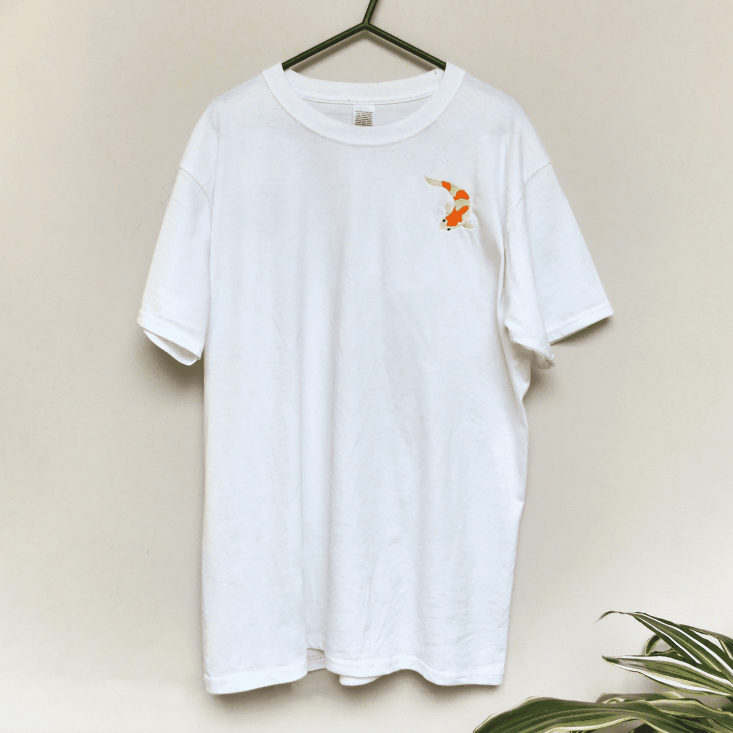 Koi Carp Embroidered T-shirt