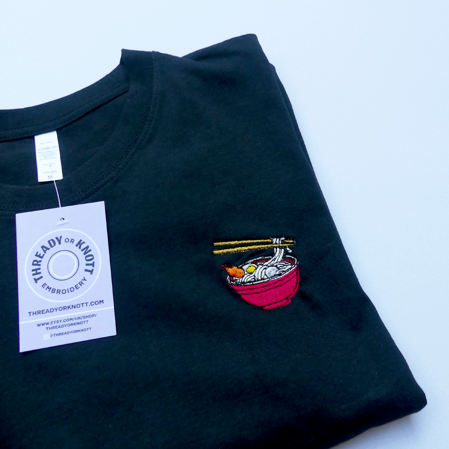 Ramen Embroidered T-shirt