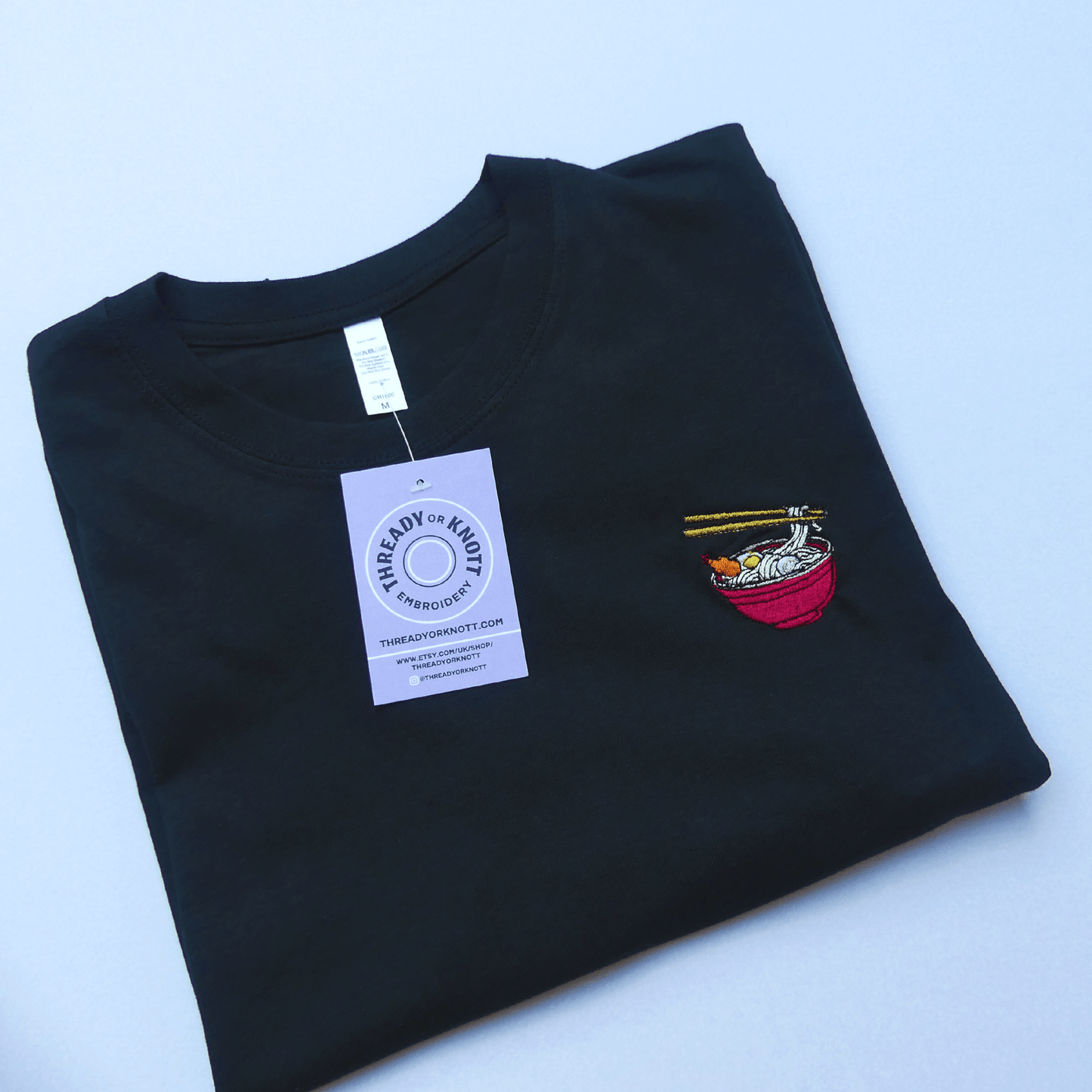 Ramen Embroidered T-shirt