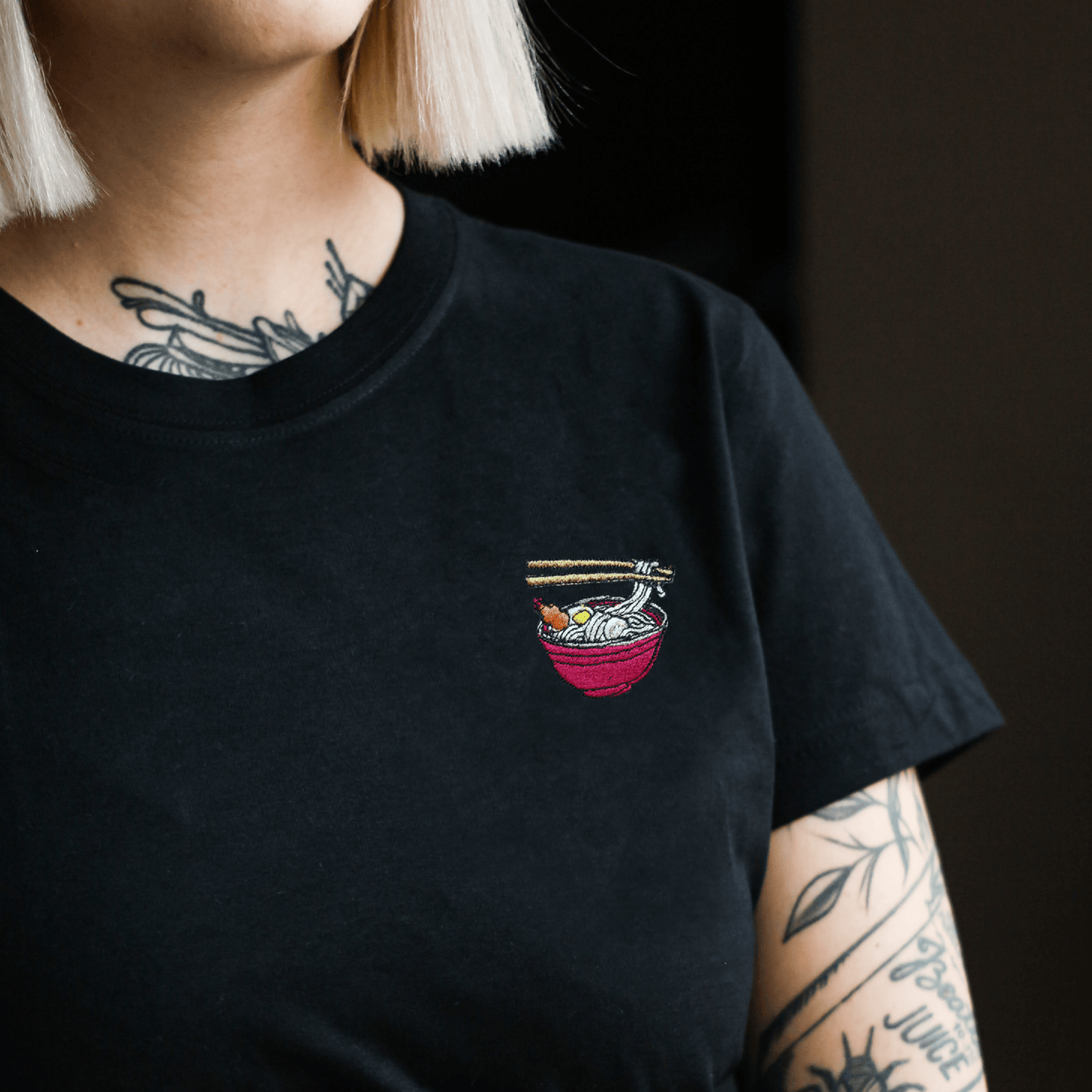 Ramen Embroidered T-shirt