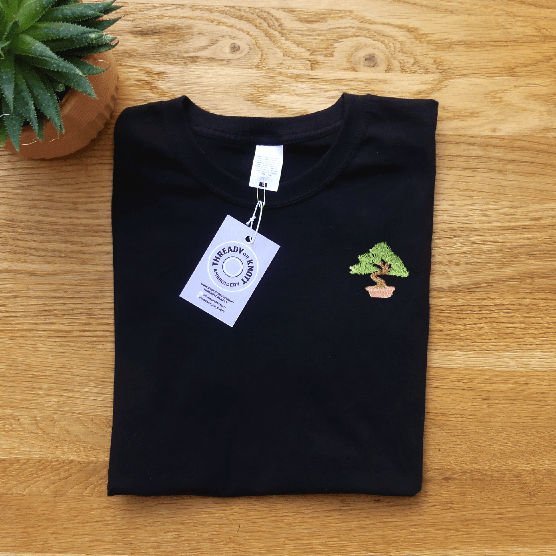 Bonsai Tee Embroidered T-shirt