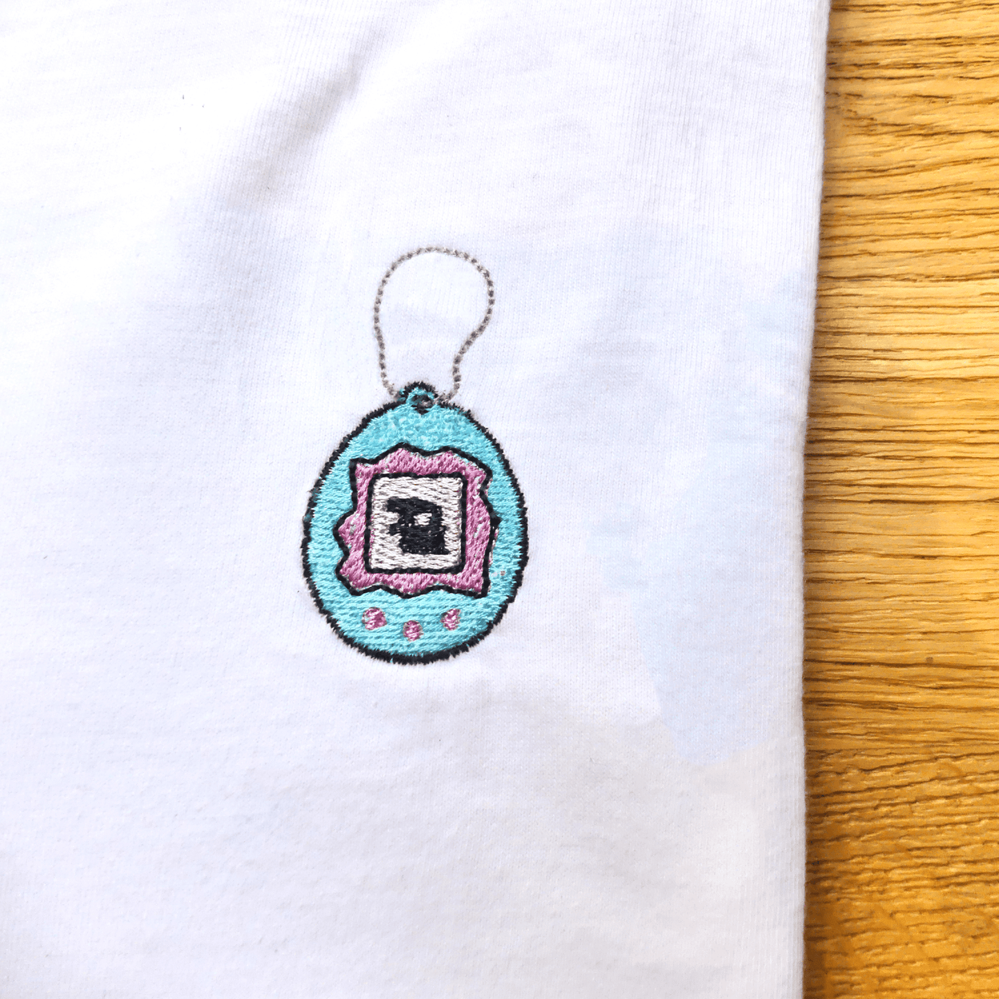 Tamagotchi Embroidered T-shirt