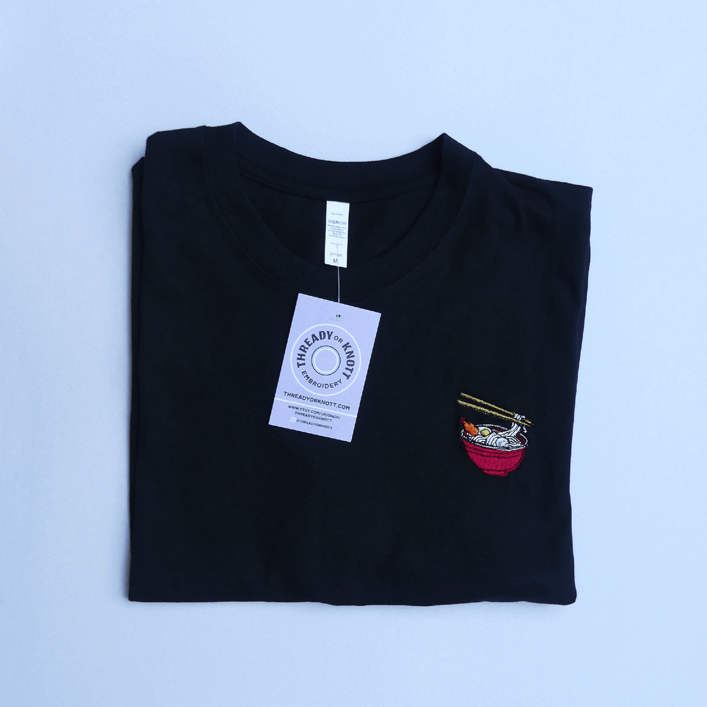 Ramen Embroidered T-shirt